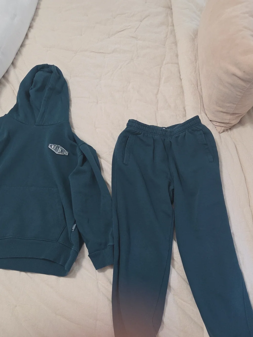 Zara Teal Hoodie & Joggers Set for Kids